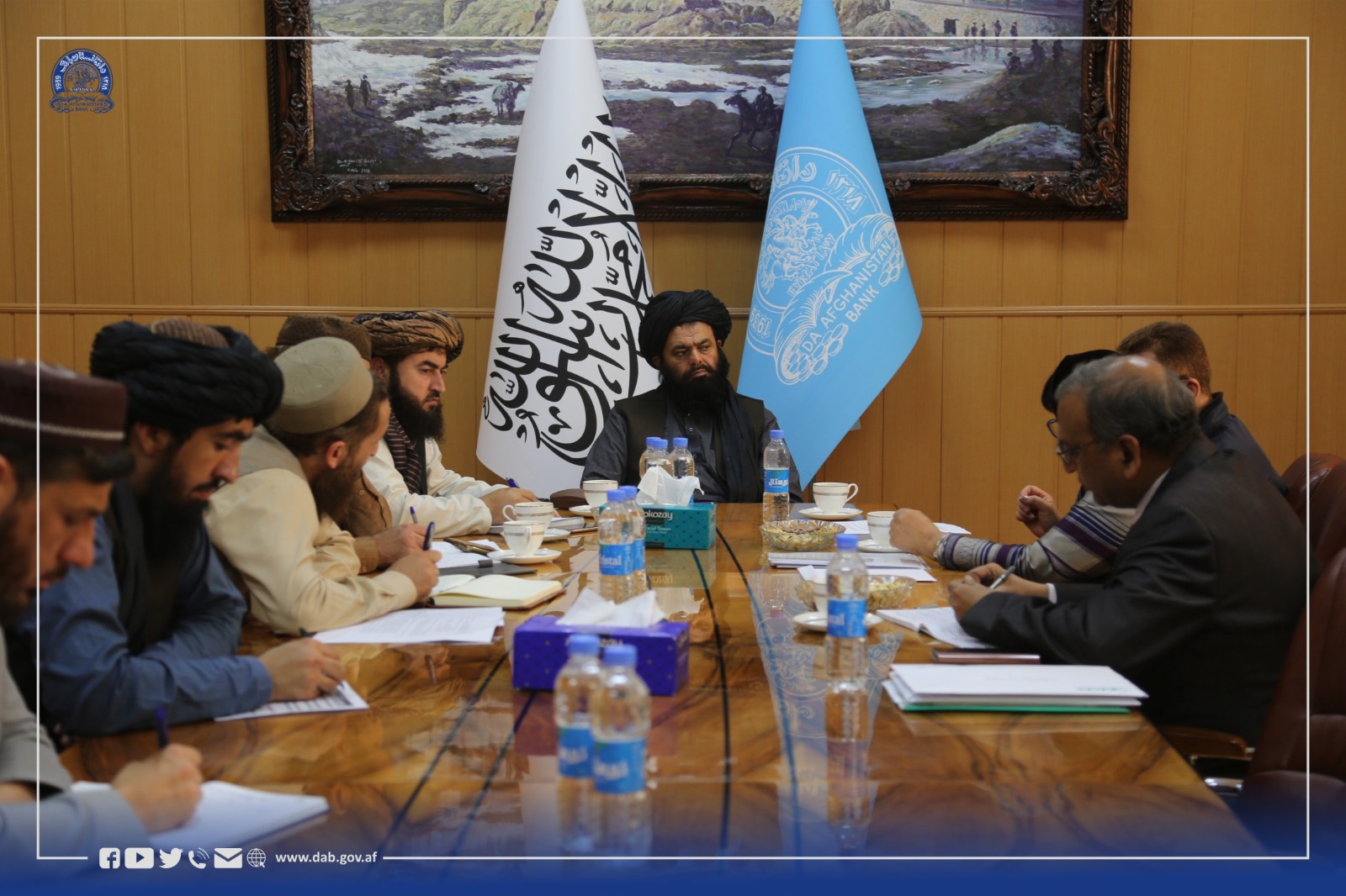 DAB Acting Governor Meets with UN Secretary General’s Special Representative for Afghanistan