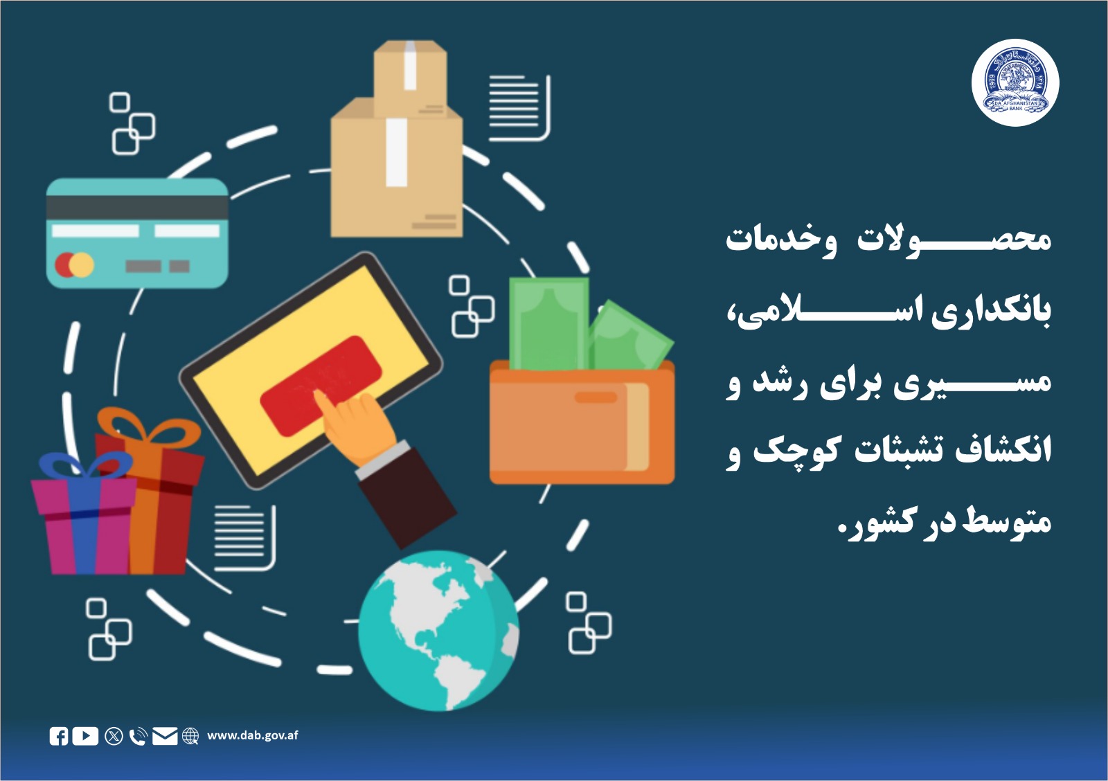 محصولات و خدمات بانکداری اسلامی، مسیری برای رشد و انکشاف تشبثات کوچک و متوسط در کشور