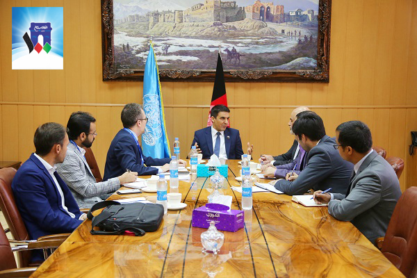 هیئت رهبری د افغانستان بانک با نمایندگان بانک جهانی تدویر جلسه نمودند