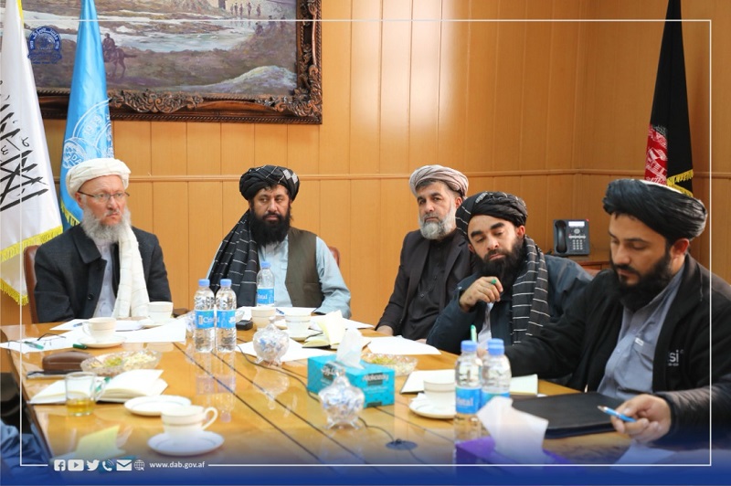 تدویر کنفرانس مطبوعاتی د افغانستان بانک در زمینه ثبات نرخ برابری افغانی در مقابل دالر