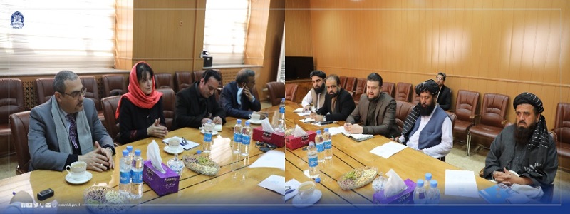 DAB Governor Meets with the UN Special Representative for Afghanistan