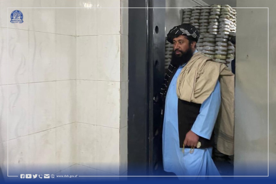 سرپرست ریاست کُل د افغانستان بانک از زون جنوب غرب بازدید نمود