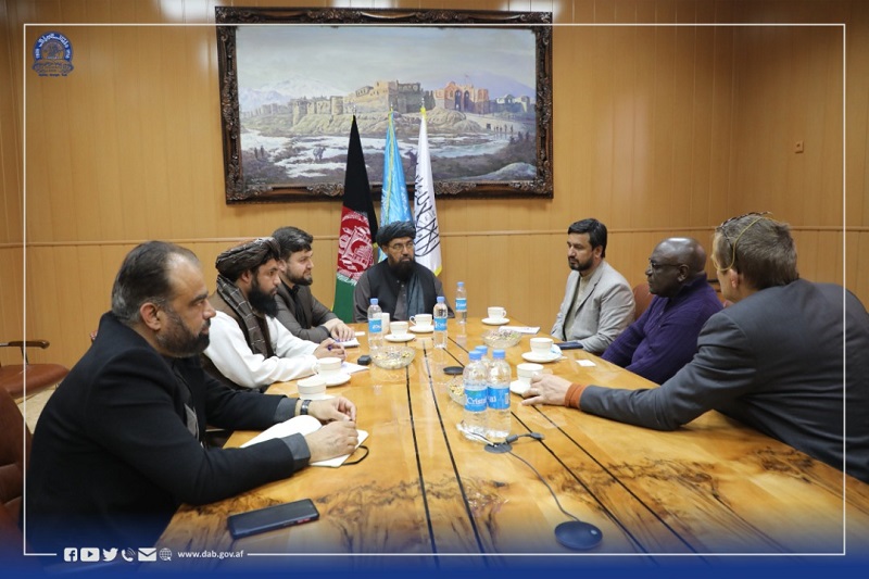 د سره صلیب نړیوالې ټولنې له استازو سره غونډه