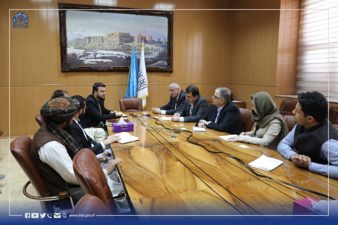 جلسه با نمایندگان برنامه انکشافی سازمان ملل متحد (UNDP)