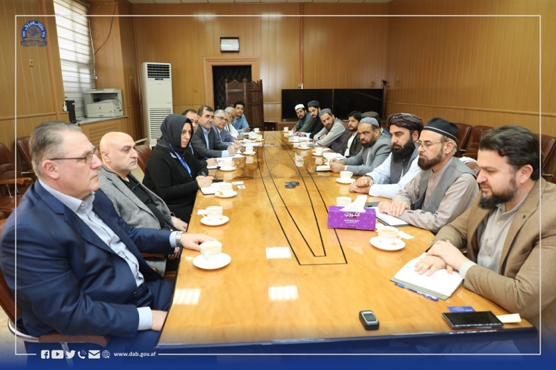 په افغانستان کې د ملګرو ملتونو د پرمختیايي پروګرام له مشر ښاغلي عبدالله الدرداري سره غونډه