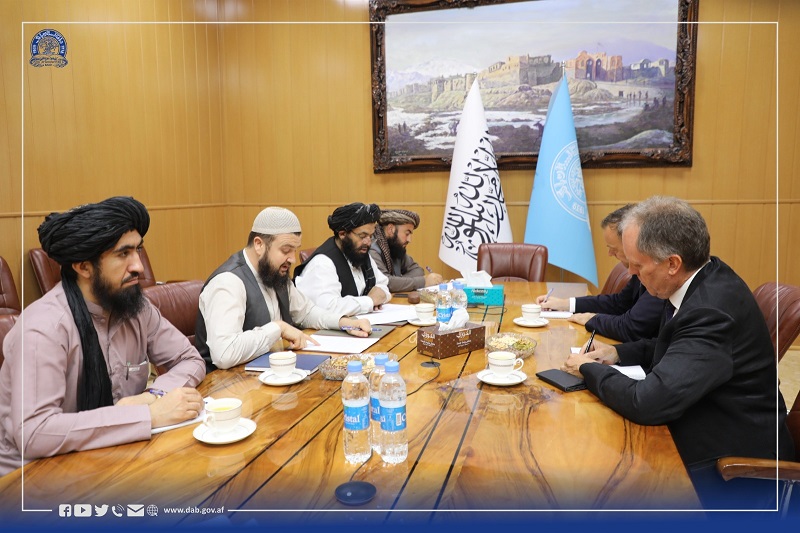 دیدار سرپرست کُل د افغانستان بانک با شارژدافیر ناروي در امور افغانستان