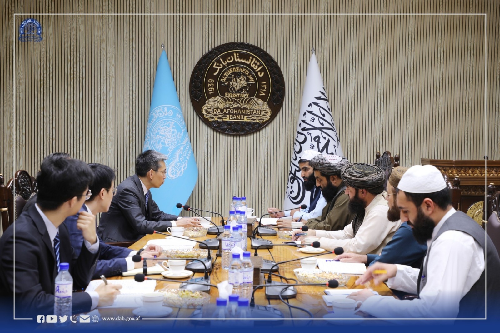 DAB Governor, Chinese Ambassador Meet on Financial and Banking Collaboration