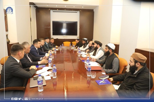 د قزاقستاني پلاوي سره د بانکي اړیکو د پراختیا په موخه غونډه ترسره شوه