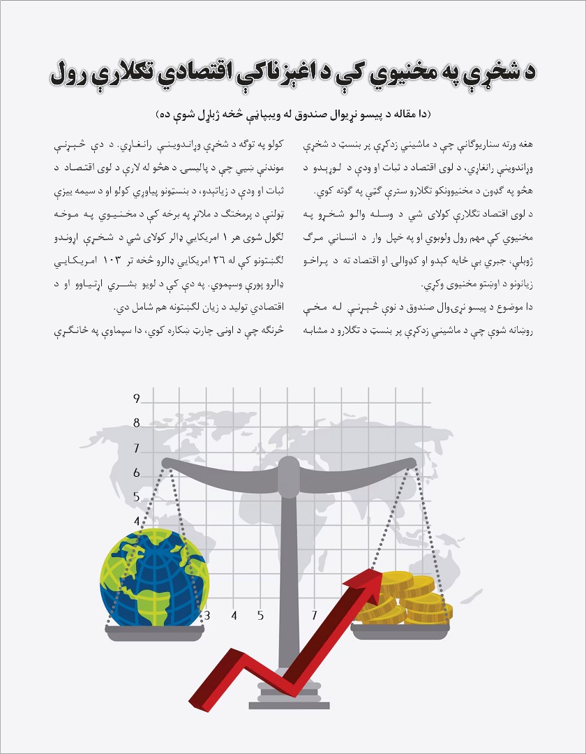 د شخړې په مخنیوي کې د اغېزناکې اقتصادي تګلارې رول