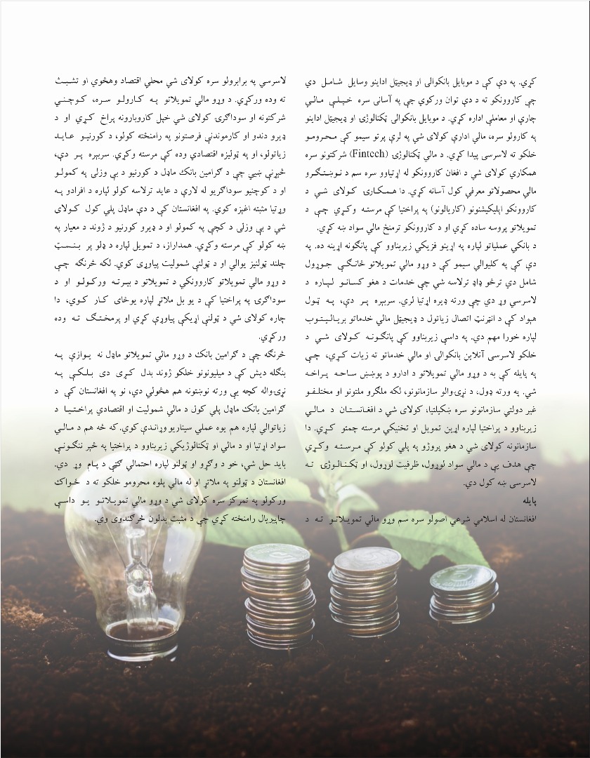 گرامین بانک: په بنګله دیش هېواد کې د وړو مالي تمویلاتو پر مالۍ بېلګه او په افغانستان کې یې د پلي کولو څرنګوالی