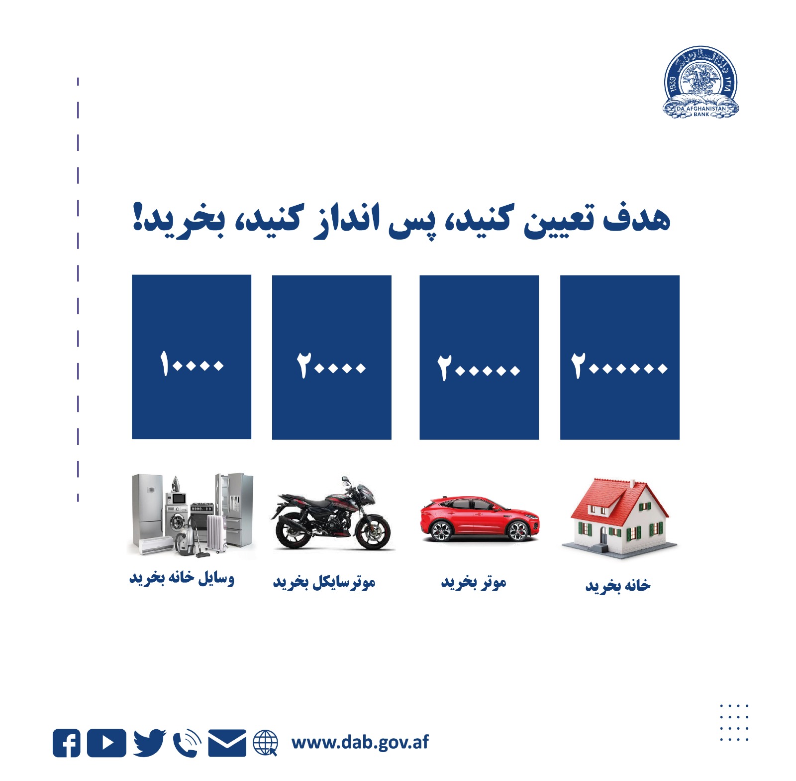 هدف وټاکی، سپما وکړی، وپېری