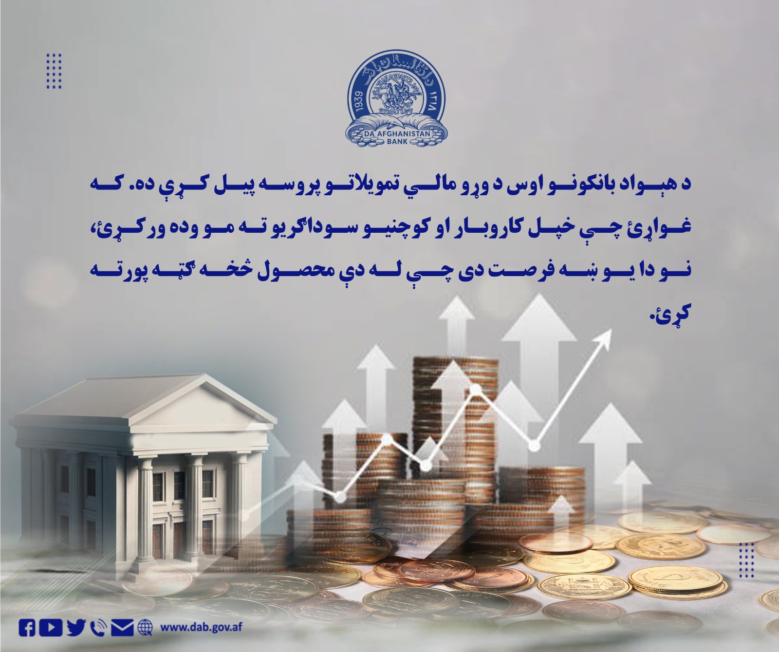 د هېواد بانکونو اوس د وړو مالي تمیلاتو پروسه پیل کړې ده
