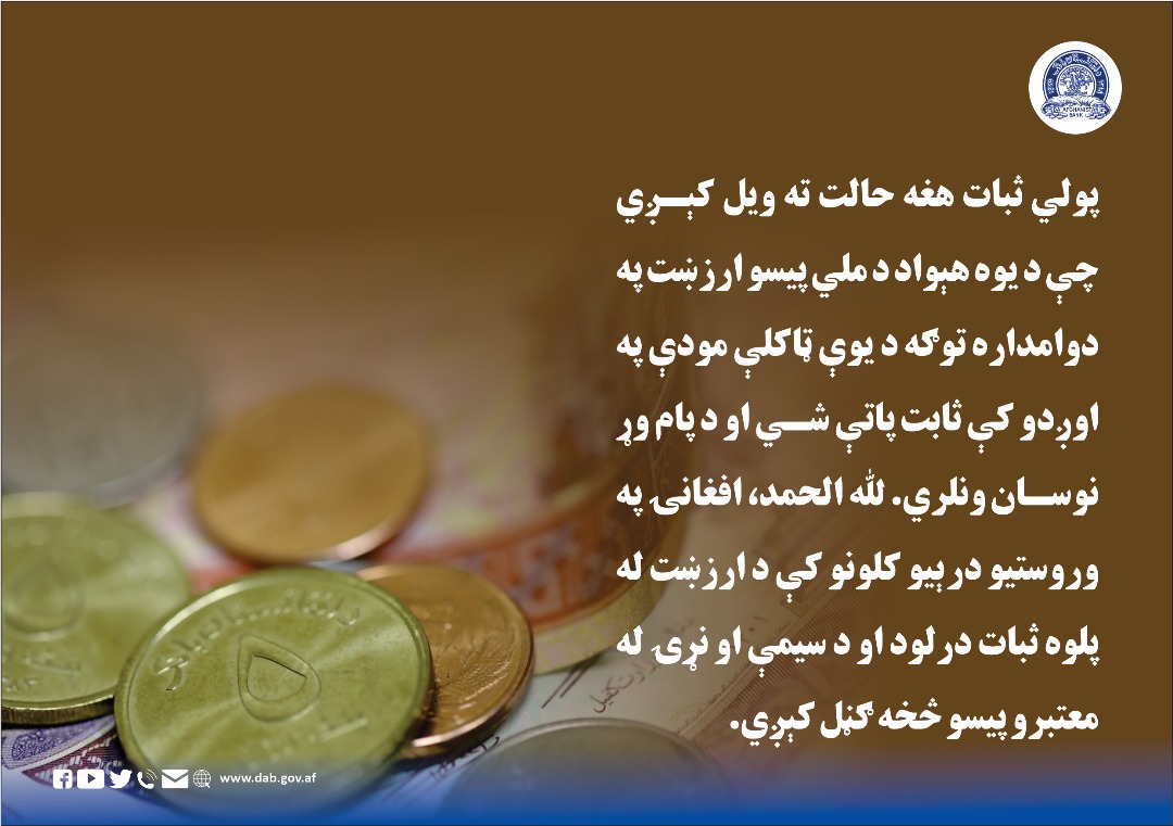 پولي ثبات هغه حالت ته ویل کږي