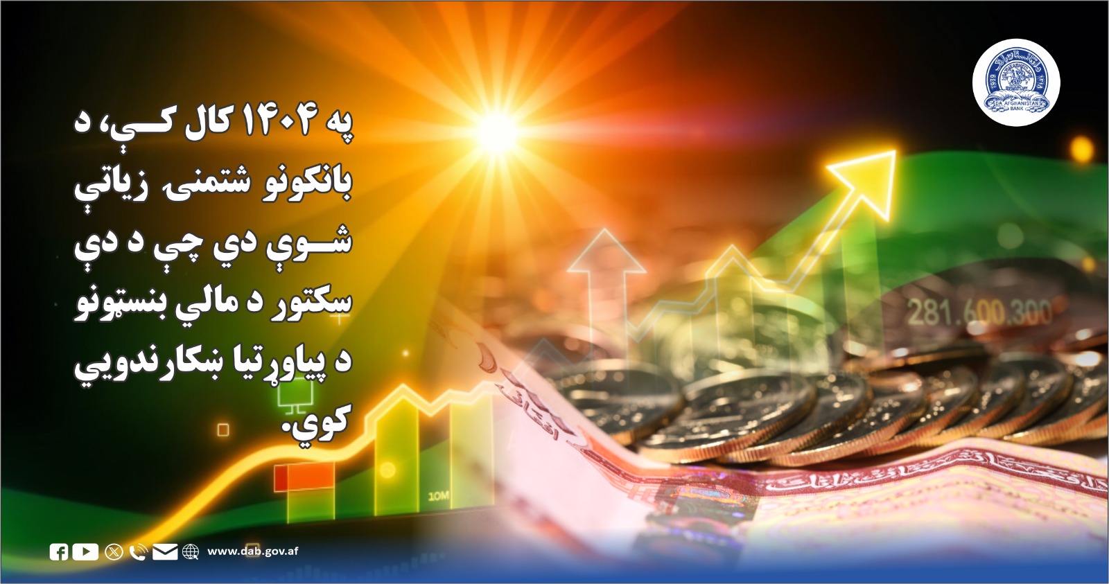 د افغانستان بانک په ۱۴۰۴ کال کې د مالي تمویلاتو 
